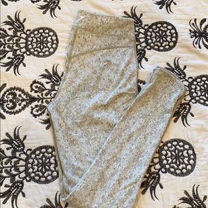 Gymshark Fleur Texture Leggings - Washed Khaki